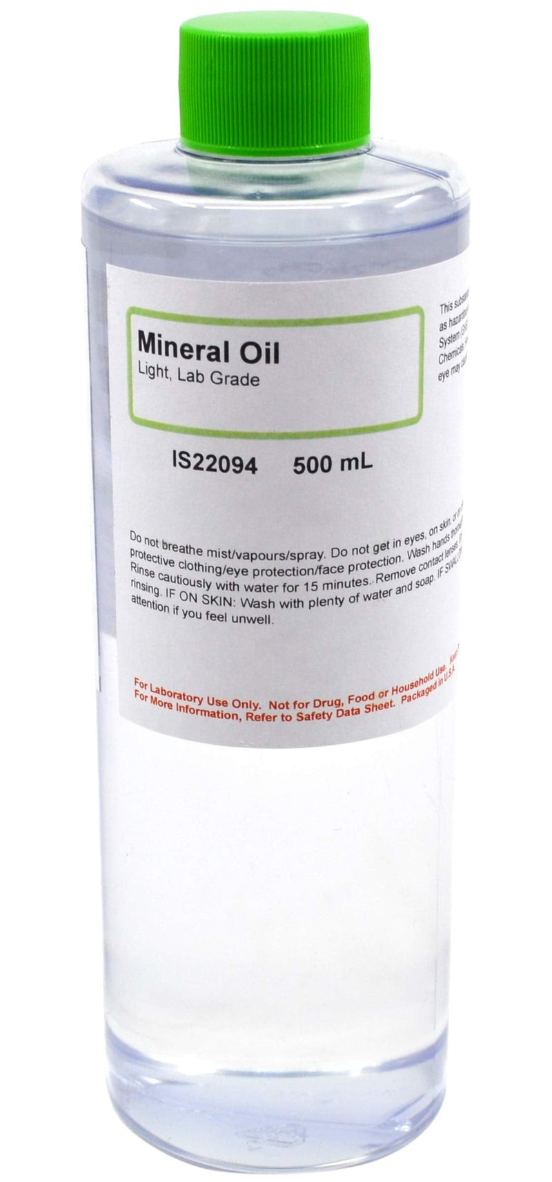 ALDON Innovating Science Laboratory-Grade Mineral Oil, Light, 500mL - The Curated Chemical Collection