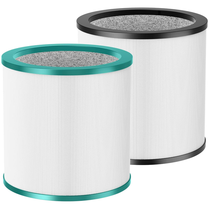 TP01 TP02 Filter Replacement Compatible with Dyson Pure Cool Link, 2 Pack TP02 2 Pack