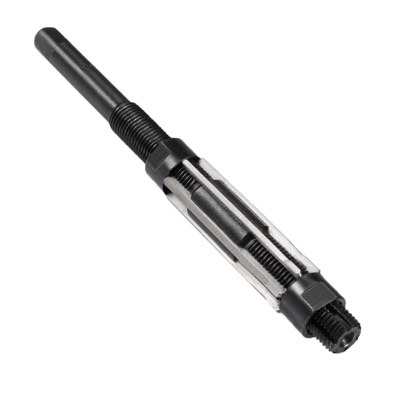 uxcell Adjustable Hand Reamer 19-21mm High Speed Steel H8 6 Straight Flutes Milling Cutter Tool Metric Reaming Drill Bit for Metal