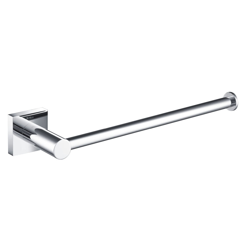 KRAUS Ventus Bathroom Towel Bar, Chrome Finish, KEA-17725CH