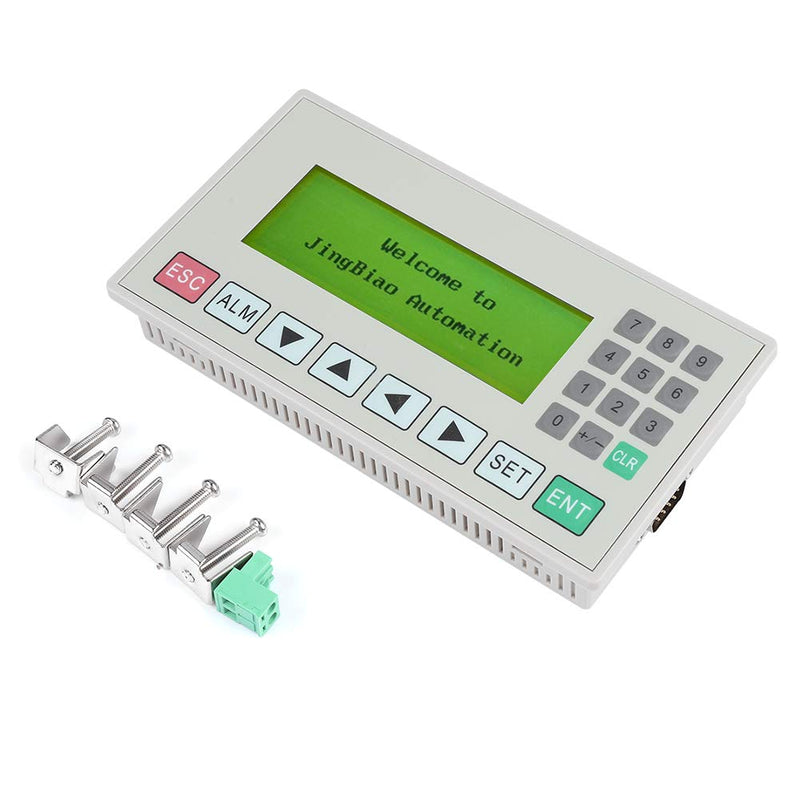 Akozon Text Display OP320-A 3.7 inch HMI Support S485/RS232 Communication Port with Cable for PLC