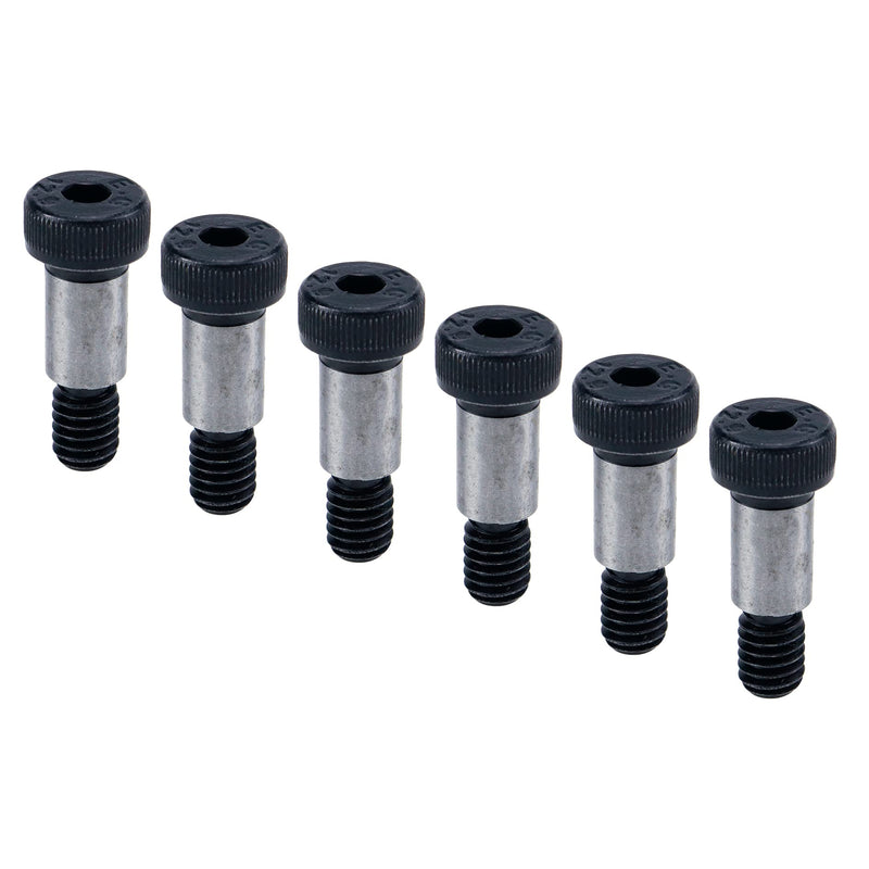 6Pcs Alloy Steel Hexagon Socket Head Shoulder Screw Bolt 3/8" Shoulder Dia,5/8" Shoulder Length,5/16"-18 UNC Thread 3/8*5/8