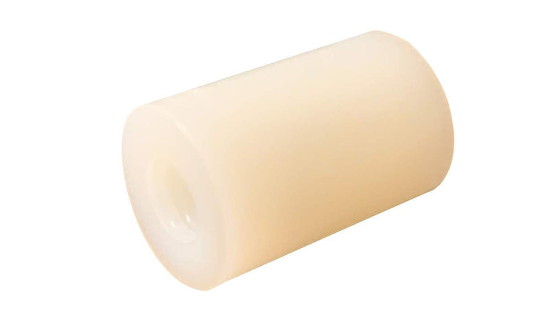 Small Parts 140804RFN Nylon 6/6 Female Threaded Round Standoff, 1/4" OD, 1/2" Length, 4-40 Thread Size (Pack of 25)