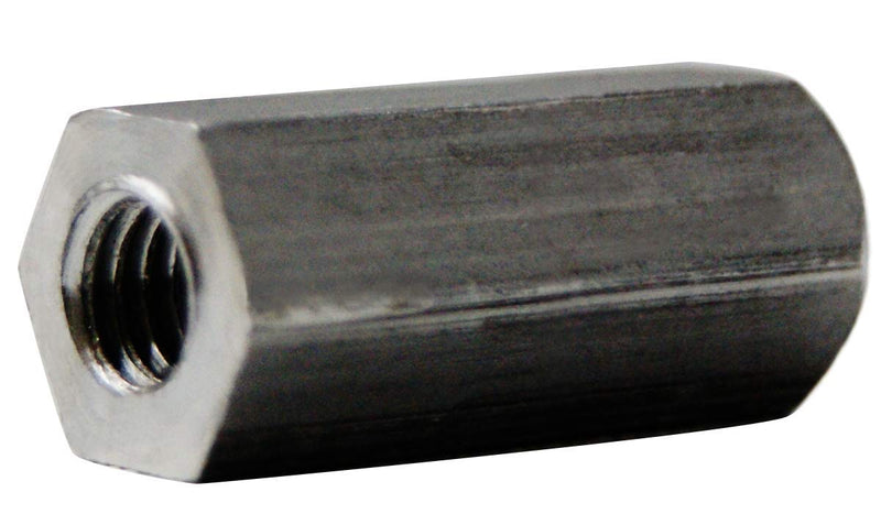 Small Parts 371606HFA Aluminum Female Threaded Hex Standoff, 3/8" Hex Size, 1" Length, 6-32 Thread Size (Pack of 25)