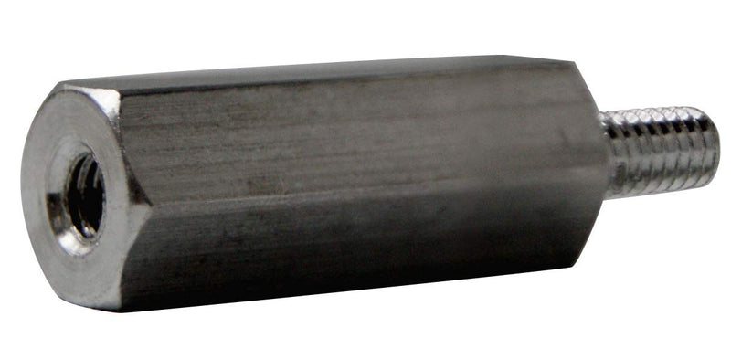 Small Parts 311606HMA Aluminum Male-Female Threaded Hex Standoff, 5/16" Hex Size, 1" Length, 6-32 Thread Size (Pack of 25)