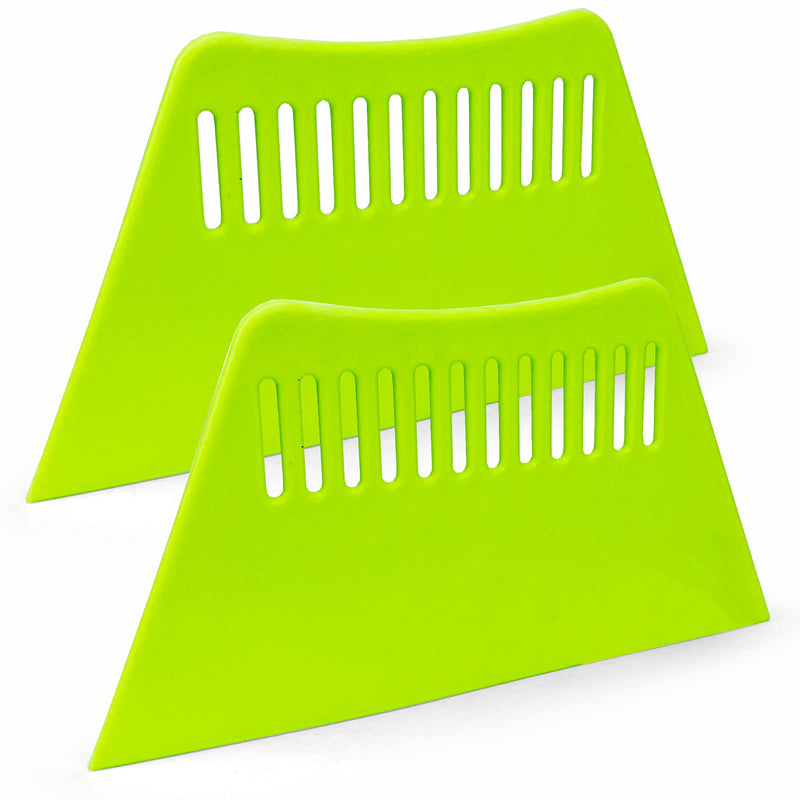 2piece Large Wallpaper Squeegee Wallpaper Smoothing Tools Plastic Scraper for The Application of Contact Paper Adhesive Window Film Craft Vinyl