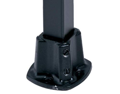 1" Black Floor Flange