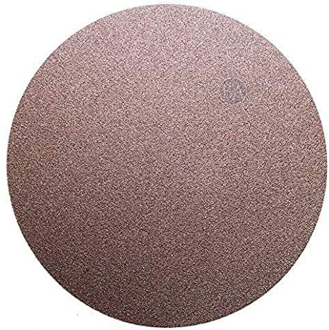 Benchmark Abrasives 8" Premium Aluminum Oxide No Hole PSA Discs, Self Adhesive Random Orbital Sander Discs for Sanding Polishing on Metal Wood Fiberglass (10 Pack) - 120 Grit