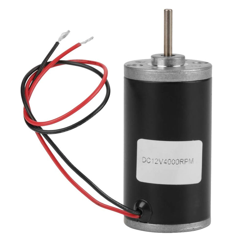 Permanent Magnet Motors, 31ZY 12V 3500-8000RPM High Speed CW/CCW Permanent Magnet DC Motor for DIY Generator(12v 4000RPM) 12v4000