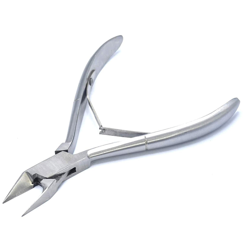 Toenail Clipper 5 Inch Long for Thick/Ingrown Nail Nipper - Steel Grade - Premium Quality Stainless Steel