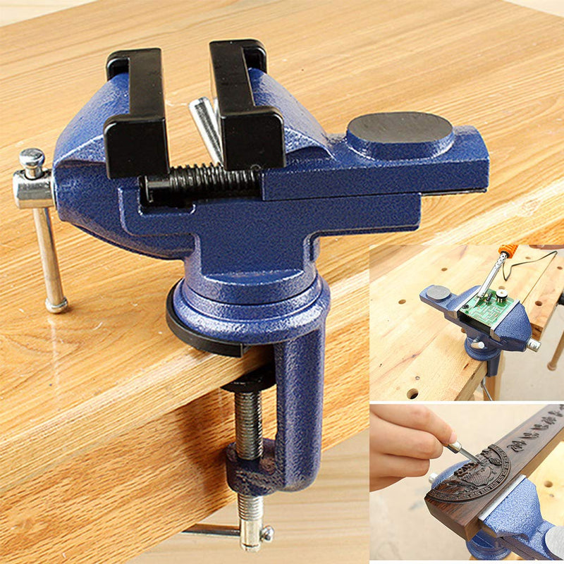 MYTEC Home Vise Clamp-On Vise，2.5" 2.5"