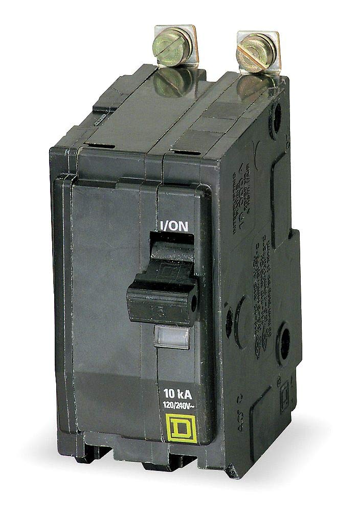 Square D Bolt On Circuit Breaker, 40 Amps, Number of Poles: 2, 120/240VAC AC Voltage Rating - QOB240