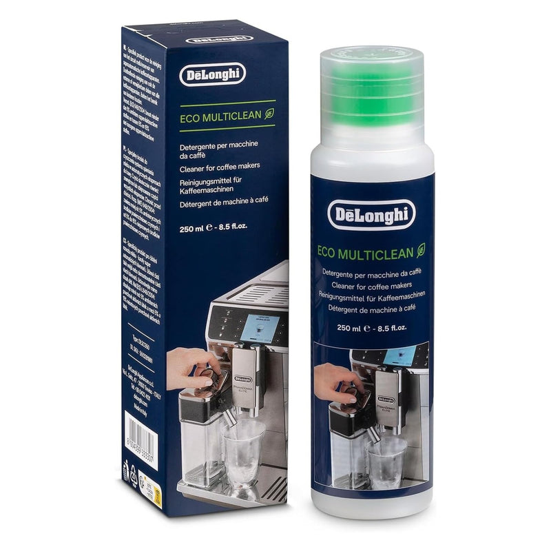 De'Longhi Universal Espresso Machine Cleaner for Frother/Steam Wand Removes Milk Residue & Buildup from your Espresso & Cappuccino Maker, Eco-Friendly, 8.5 oz