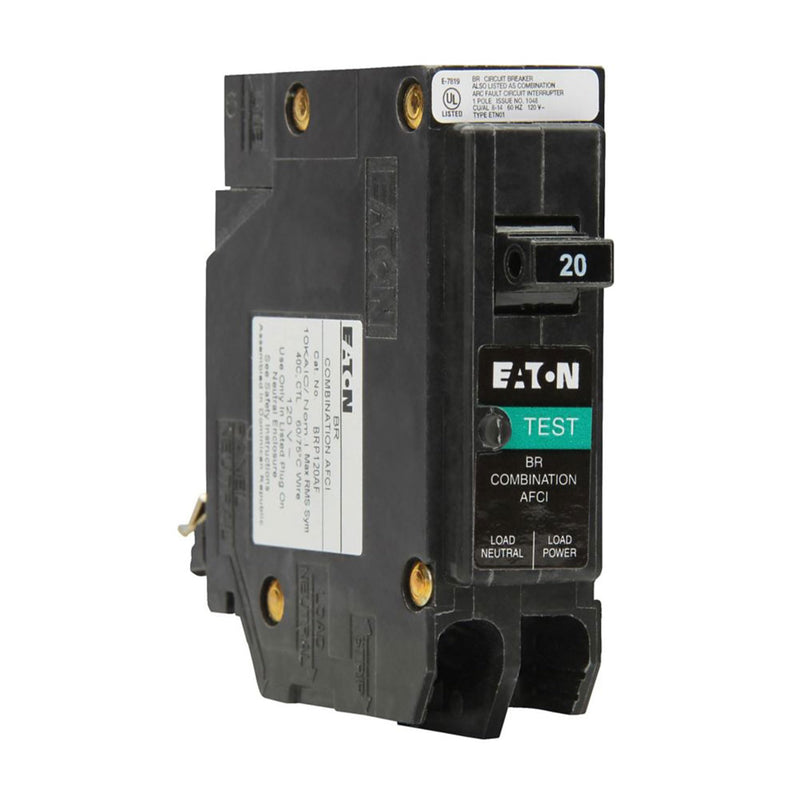 BRP115AF Eaton 15 amps Combination AFCI Single Pole Circuit Breaker, Black
