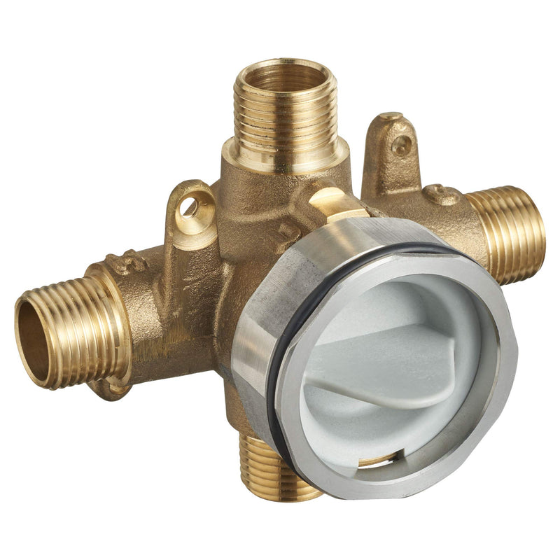 American Standard RU101SS Flash Shower Rough-in Valve with Universal Inlets and Outlets with Screwdriver Stops, Unfinished 47.17 cubic inches
