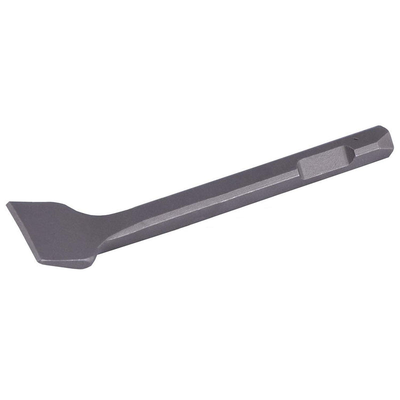 CS Unitec Square Shank Chisel with Cranked End - 3/8" W x 7" L - for Pneumatic Scalers and Chipping Hammers (704.2105)