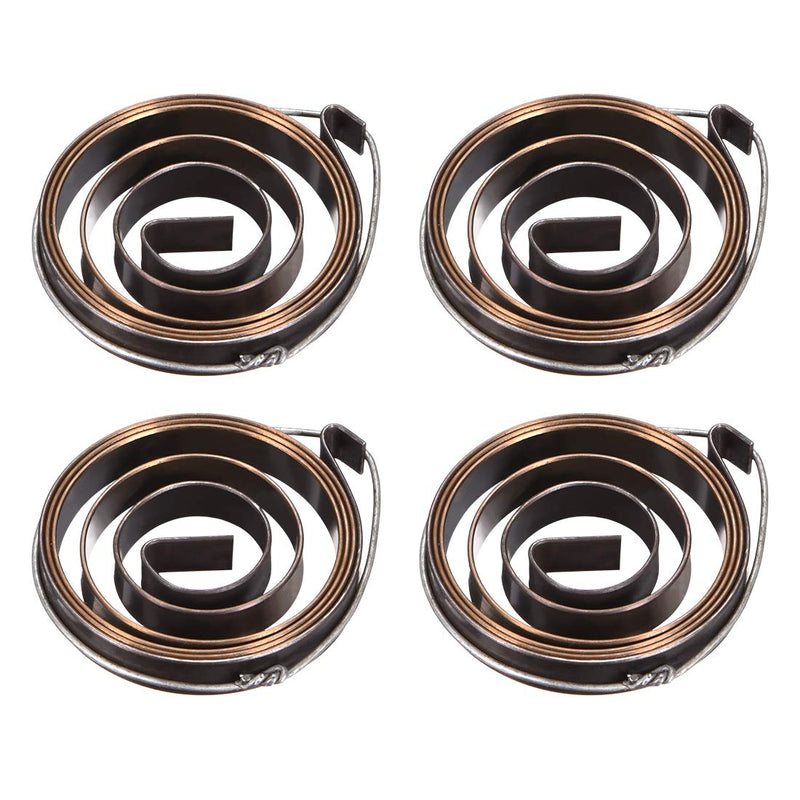 uxcell Drill Press Return Spring, Quill Spring Feed Return Coil Spring Assembly, 2.2Ft Long, 35 x 6 x 0.7mm 4PCS 4