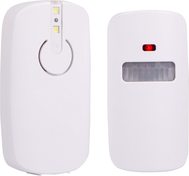 Power Gear Motion-Sensing Driveway Alarm, Battery Operated, Flashing LED Light, Wireless, Easy to Install, Home Protection, Indoor or Outdoor Security, Up to 25ft. Detection Range, 36014-S1 1 Pack