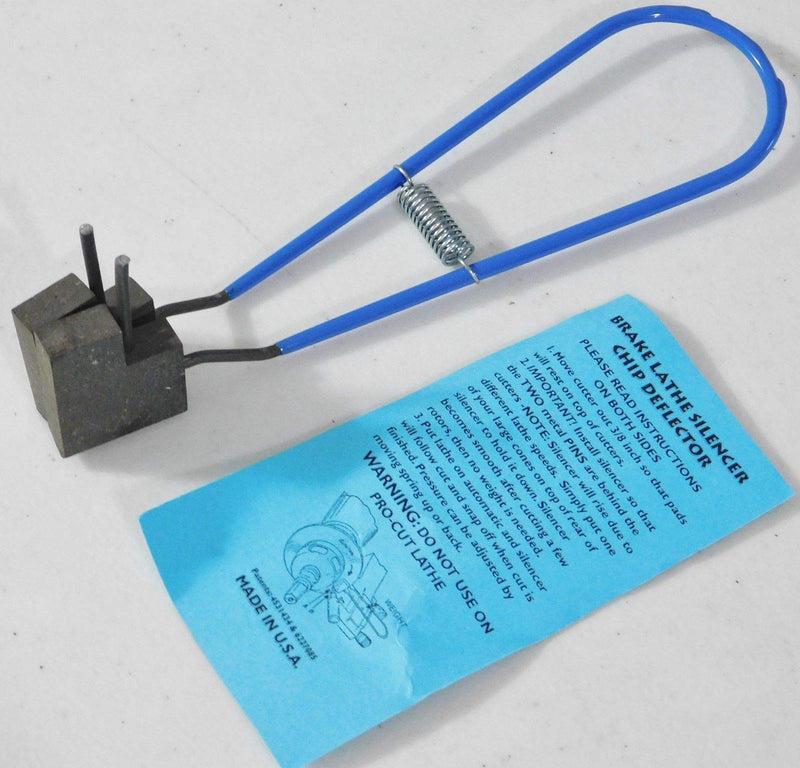 Brake Lathe Clip On Rotor Silencer/Chip Deflector for AMMCO 1175, 1180, 434296