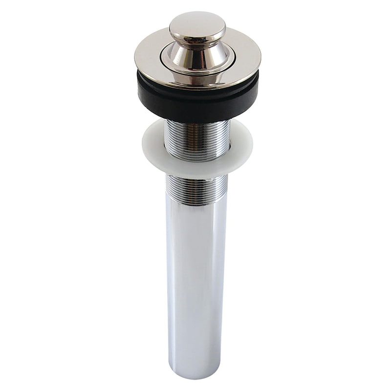 Kingston Brass EV3006 Serena Widespread Bathroom Faucet with Brass Pop-Up, Polished Nickel, 8.94 x 2.25 x 2.25