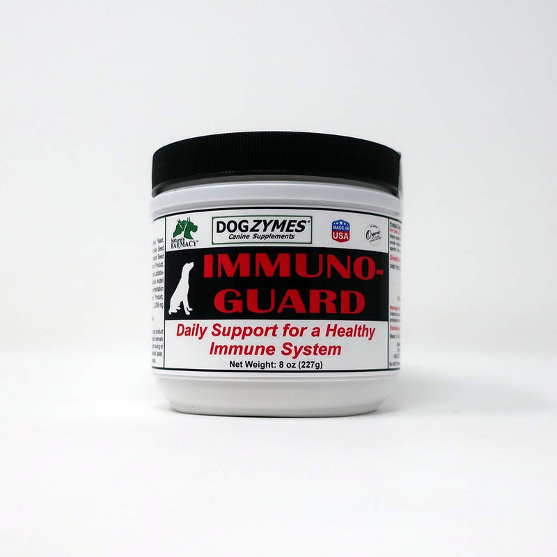 Dogzymes Immuno Guard Immunity Support with Live Beneficial Probiotics and Enzymes (8 Ounce) 8 ounce - PawsPlanet Australia