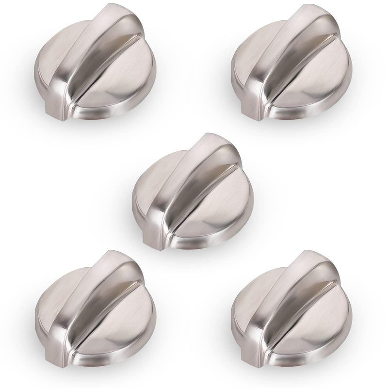 5 Pack WB03T10284 ge Appliance knob Burner Control Knobs 191d5100 ge knob ge Replacement Stove knobs Infinite GE Electric Range/Stove/Oven Replaces 1373043 AP4346312 AH2321076 EAP2321076 PS2321076