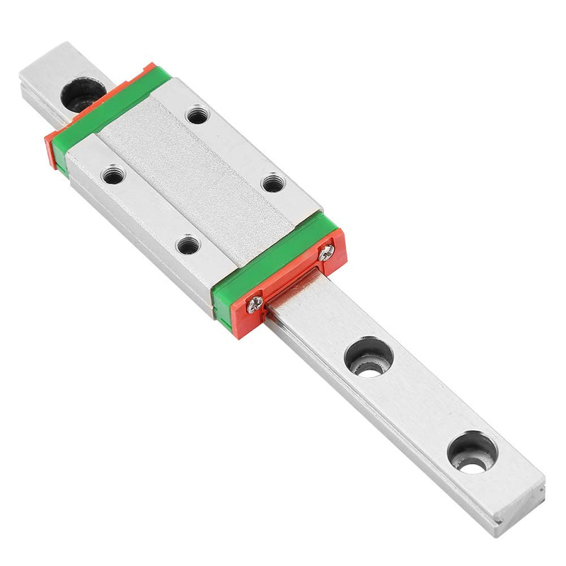100mm MGN9H Miniature Bearing Steel Linear Motion Rail 9mm Width + Slide Block Linear Rail for Automatic Equipment, Precision Measuring Equipment
