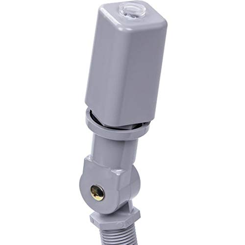 Intermatic EK4736S Nightfox™ Top Lens Stem and Swivel Mount Electronic Photocontrol - Reliable Light Sensing for Outdoor & Commercial HID and LED Fixtures - Non-Drift Sensor with 10,000+ Switch Cycles
