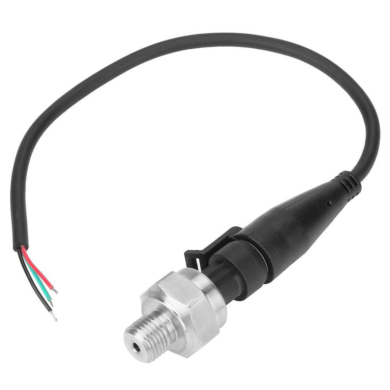 G1/4" Pressure Transducer Sensor Input 5V Output 0.5-4.5V Accuracy Analog Sensor Output for Water Gas Oil(0-150PSI)