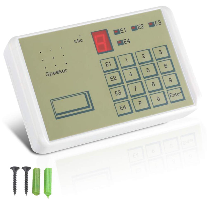 Telephone Voice Dialer, Wired Telephone Voice Auto-dialer Burglar Security House Alarm System for Home Office Security, Telephone Dialer Alarm Dialer Put All-Round Automatic