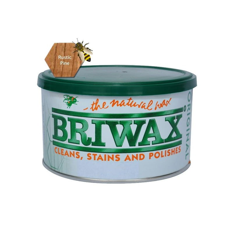 Briwax (Rustic Pine Furniture Wax Polish, Cleans, stains, and polishes (Limited Edition)