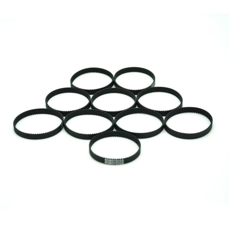 170mm GT2 Endless Timing Belt, 85 Teeth, 2mm Pitch, 6mm Width, Pack of 10