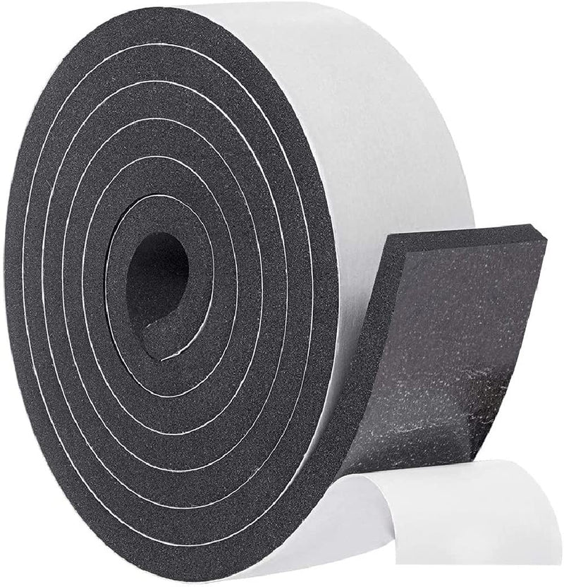 Hat Tape Roll 60" (5 Feet) - Hard Hats Size Reducer Foam Filler - Cap Sizing Strip Insert - for Fedora, Baseball Caps, Pana, Straw, Cowboy, Western Medium 60" (5 Feet)