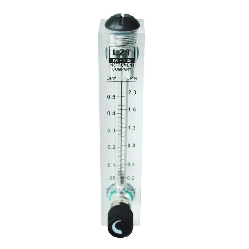 0.05-0.5GPM 0.2-2LMP Tubig Liquid Daloy ng Metro Flowmeter 1/2 PT Thread