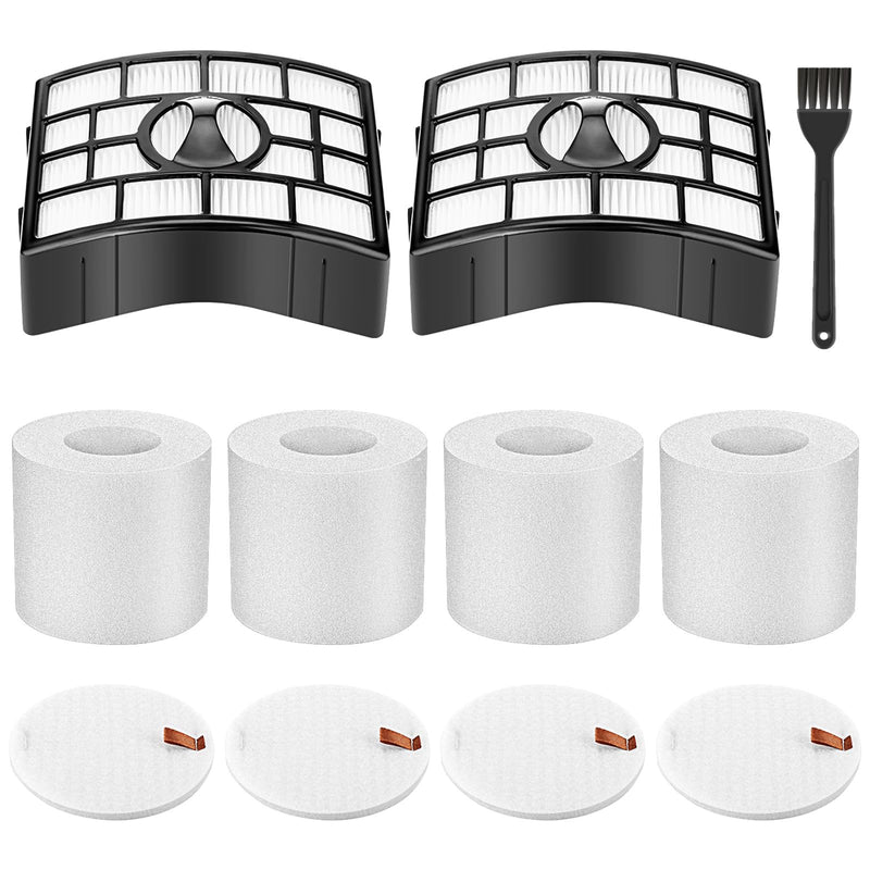 NV752 AZ1002 Replacement Filters for Shark Rotator Powered Lift-Away Vacuum NV650 NV650W NV651, NV652 NV750W NV751, NV752 NV831 NV835 AX950 AX951 AX952 ZU632 AZ1000W AZ1002 AZ1002BRN, XFF650 & XHF650