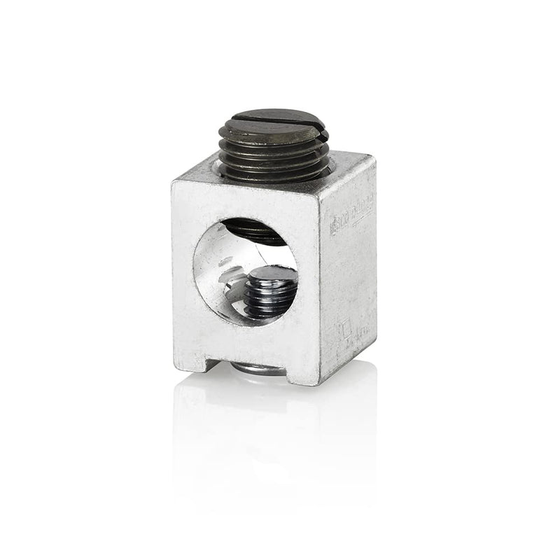 Leviton LLGND Circuit Breaker Ground Lug, 6-2/0 Awg, Gray Ground Lug 6 - 2/0