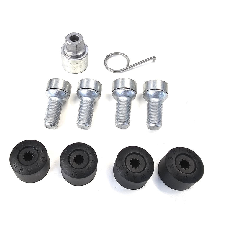Volkswagen Locking Wheel Bolt - 000-071-597D Single