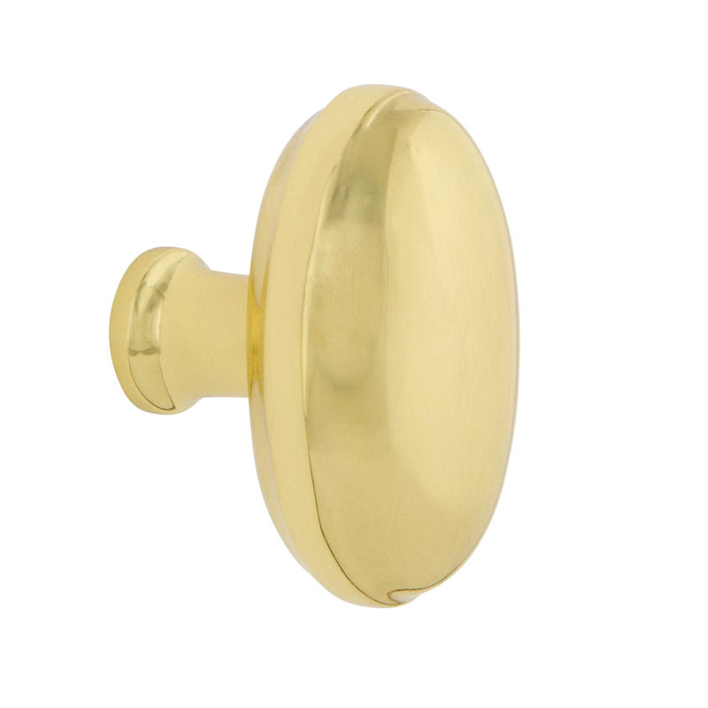 Nostalgic Warehouse Homestead Brass 1 3/4" Cabinet Knob in Unlacquered Brass 1 Count (Pack of 1)