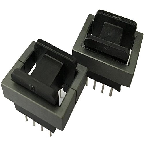 20sets EE25 with 4+4pin Bobbin Electronics Inductor Ferrite Core Transformer Core Chokes Ferrite Bead MnZn PC40