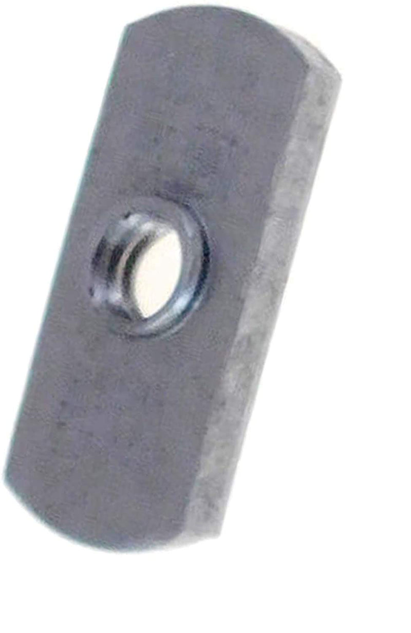 10 Pack 1/4-20 Spot Weld Nuts - Double Tab - Center Hole Design Spot Weld Nut - Low-Carbon Steel (10) 10