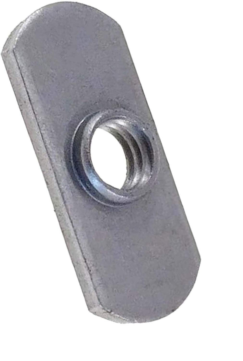 10 Pack 3/8-16 Spot Weld Nuts - Double Tab - Center Hole Design Spot Weld Nut - Low-Carbon Steel (10) 10