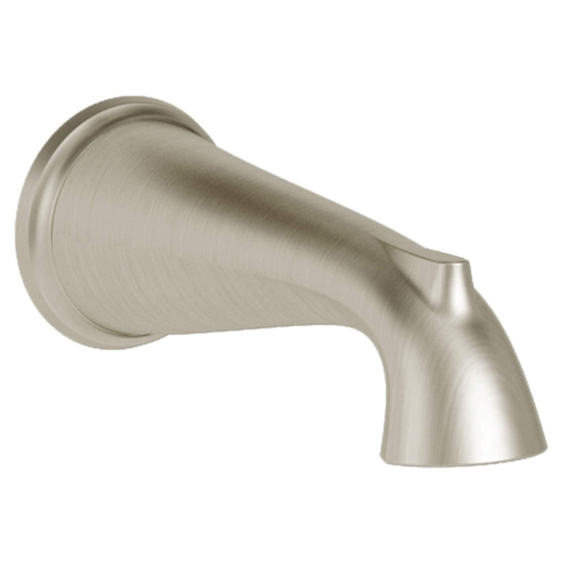 American Standard 8888106.295 Delancey Non-Diverter 1/2 IPS Tub Spout, Brushed Nickel