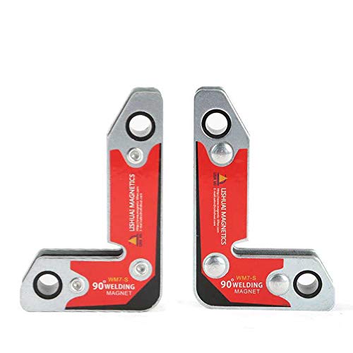 2pcs Inside/Outside 90 Degree Neodymium Welding Magnets Holder/Strong 30 60 90 Angles NdFeB Magnetic Clamp Small