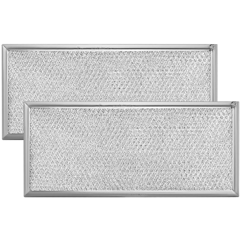 Fits for Whirlpool W10208631A Microwave Grease Filter - Approx 13" x 6" (2-Pack) by AMI PARTS 2