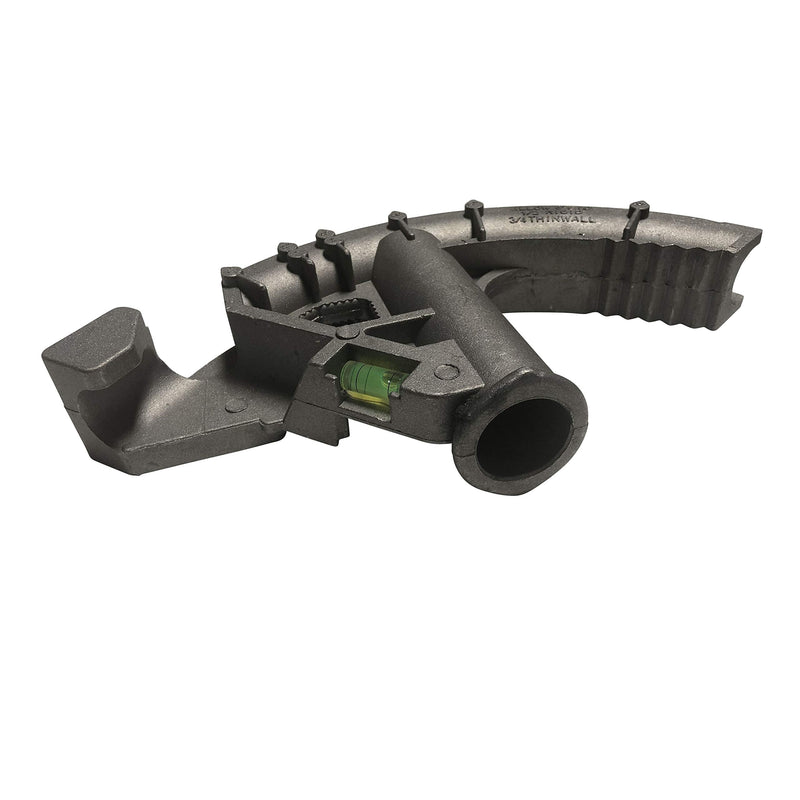 1/2" Rigid and 3/4" Thin Wall Conduit Hand Bender (3/4" Threaded Pipe Handle)