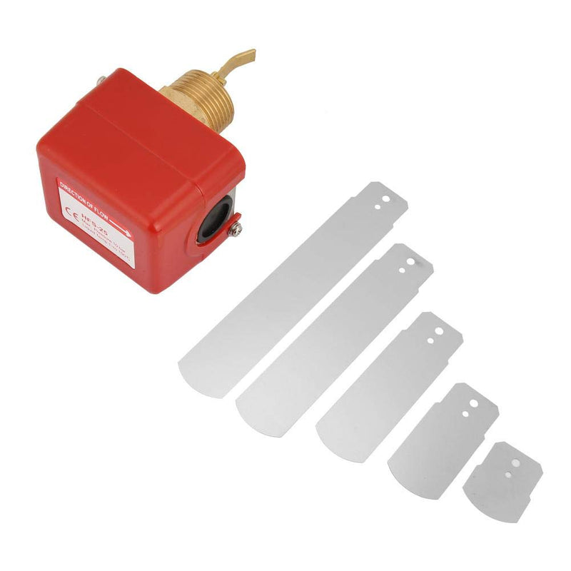 6-380V 1" Paddle Control Water Switch, Partial Stainless Steel Type Switch 1.0MPa SPDT Contacts