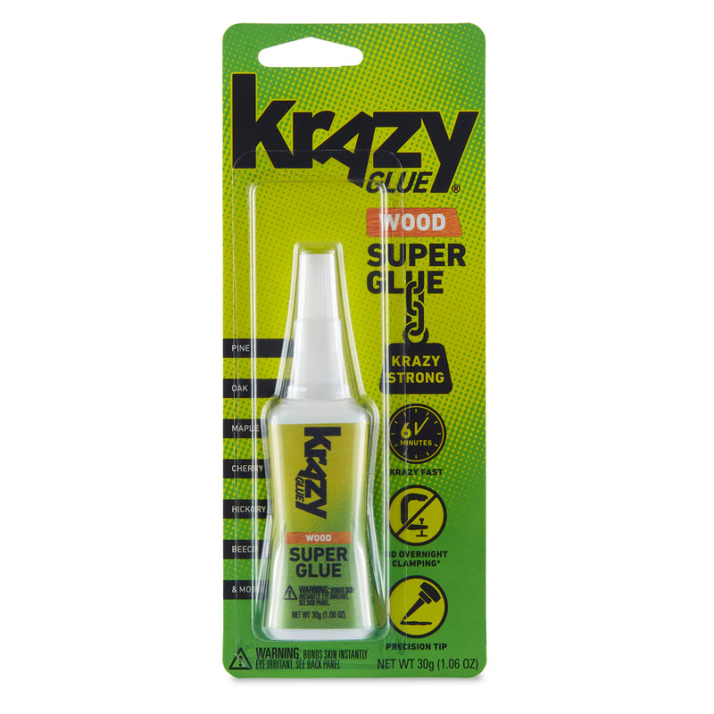 Krazy Glue, Fast Dry Wood Glue, 30 g