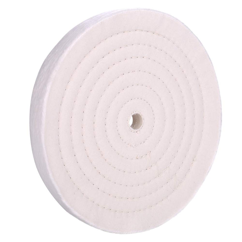 Buffing Polishing Wheel 10 inch Extra Thick Fine Cotton (70 Ply) for Bench Grinder with 3/4'' Arbor Hole,1 Pack 1