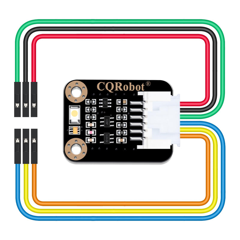 TCS34725FN Color Sensor: RGB Color Data, Light Intensity, Compatible with Raspberry Pi/Arduino/STM32