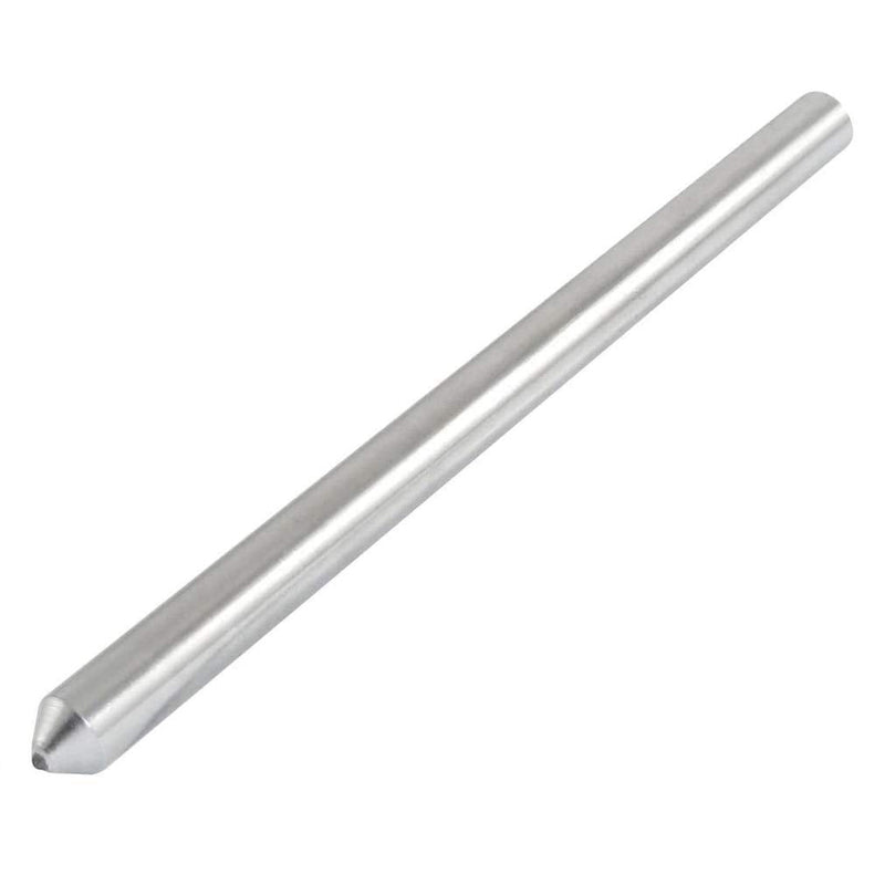 Trolleyshop Round Shank Grinding Wheel Tapered Single Point Diamond Dresser Tool Silver Tone 3/8-Inch x 6-Inch (9. 4 x 150mm / 3/8" x 6"(DH)) 9. 4 x 150mm / 3/8" x 6"(DH)